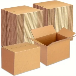 100pcs Durable Corrugated Cardboard Boxes